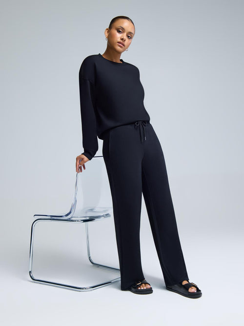 Cloud Fleece Wide-Leg Pants