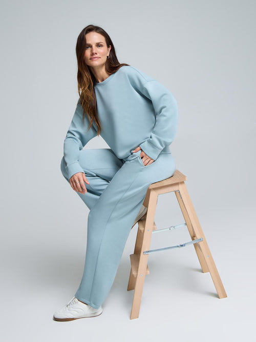 Cloud Fleece Wide-Leg Pants