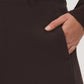 Coffee Bean High-Rise Barrel Leg Knit Pants - Woman Wearing Casual Knit Pants - Suzy Shier