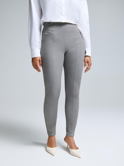 Houndstooth Skinny Pants