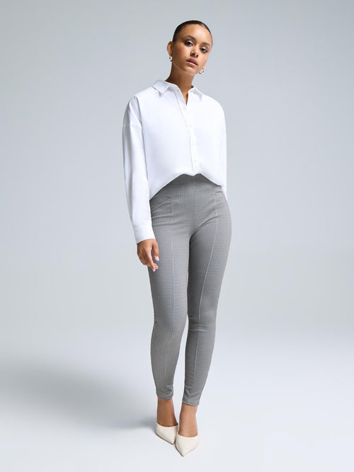 Houndstooth Skinny Pants
