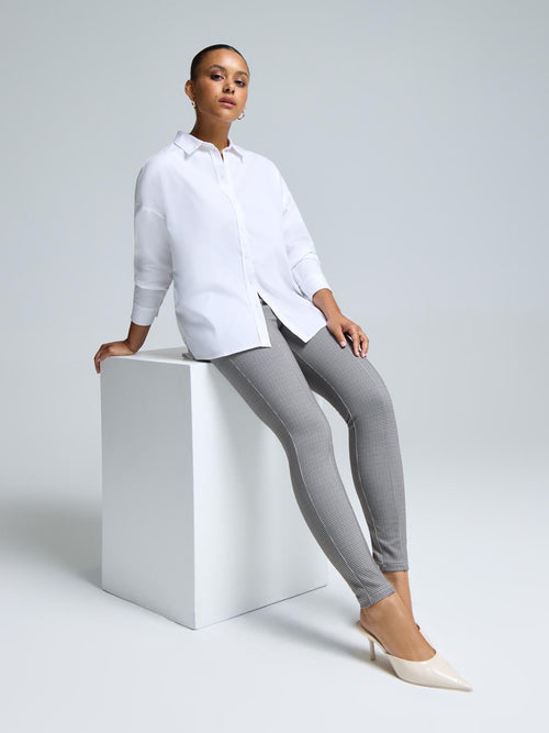 Houndstooth Skinny Pants
