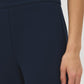 Pull-On Knit Crepe Pant - Woman Wearing Straight Leg Pants - Suzy Shier