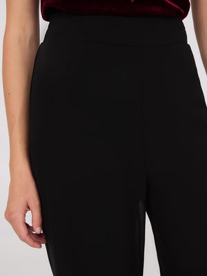 Pantalons en mousseline Black