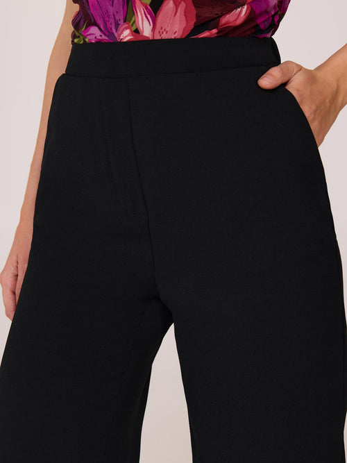 Satin Wide-Leg Pants