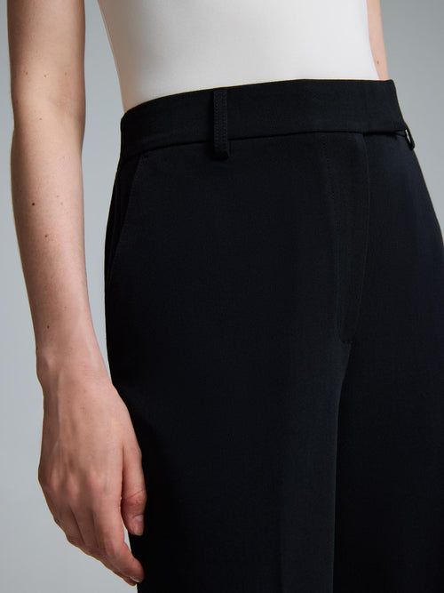 Twill Straight Leg Pants