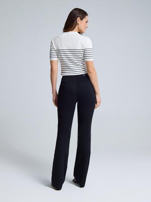 Sailor Mid-Rise Bootcut Jeans Black Rinse