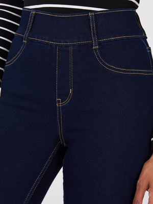 Jean ajusté extensible de pleine longueur Dk Denim Blasted