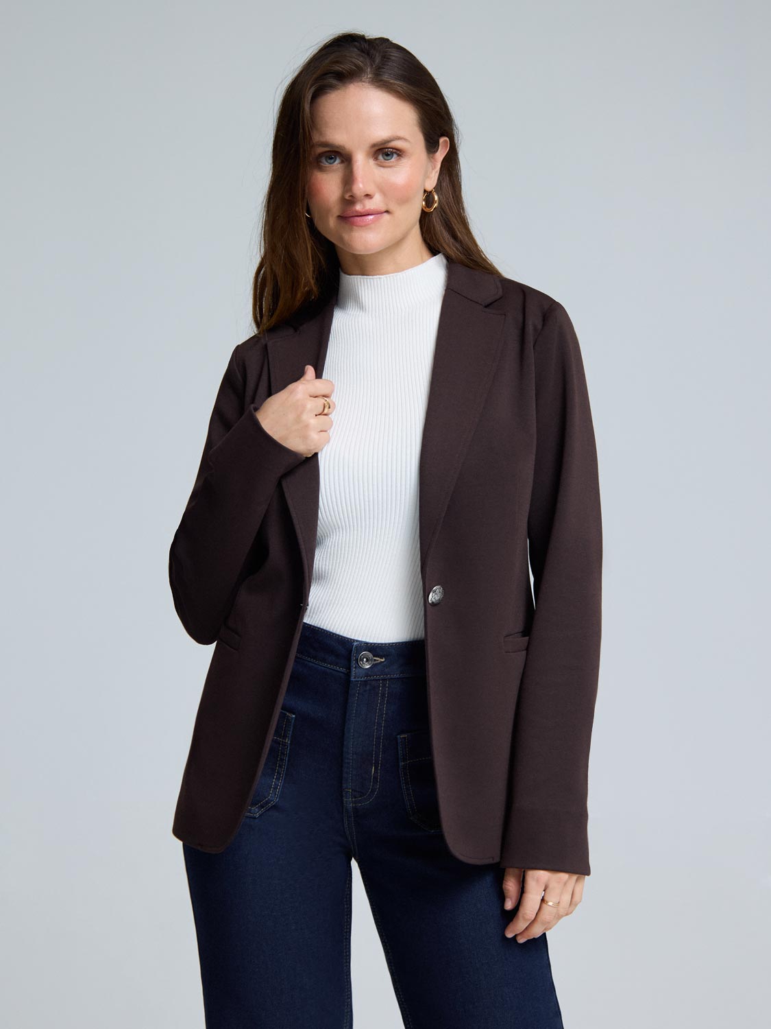 1 Button Blazer