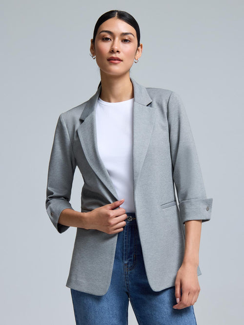 Open-Front Blazer