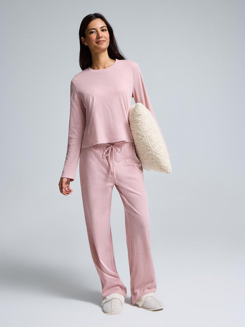 Ensemble de pyjama en tricot gaufré