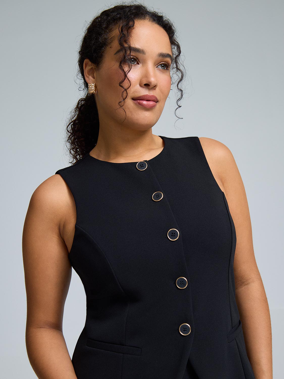 2-Fer Vest Sheath Dress – Suzy Shier