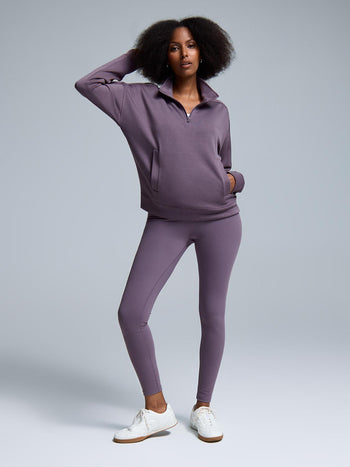 High-Rise Basic Leggings Violet