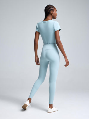 High-Rise Basic Leggings Icy