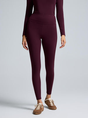 High-Rise Basic Leggings Rumba Red