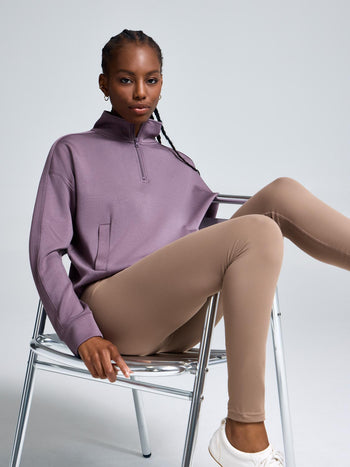 High-Rise Basic Leggings Fawn
