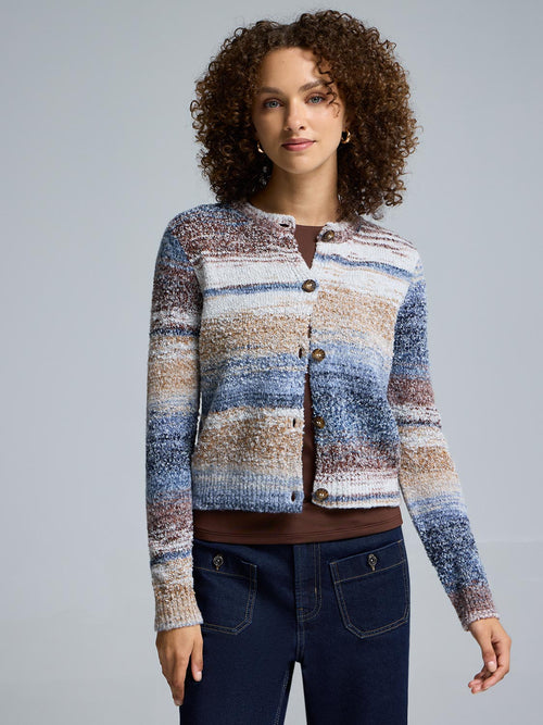 Space Dye Cardigan