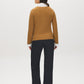 Cardigan 2 en 1 en tricot torsadé à col en V