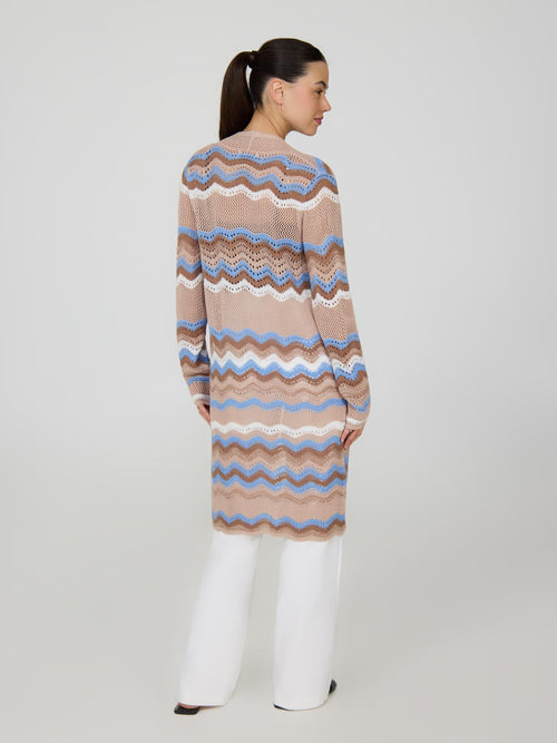 Long Crochet Cardigan