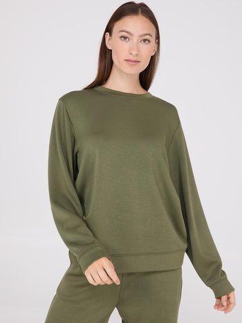 Cloud Fleece Drop Shoulder Sweatshirt Ivy