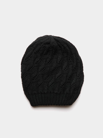 Knit Beanie Black