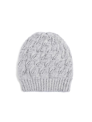 Knit Beanie Grey