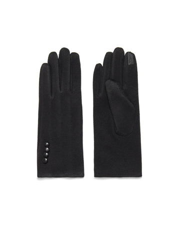 3-Button iTouch Gloves Black