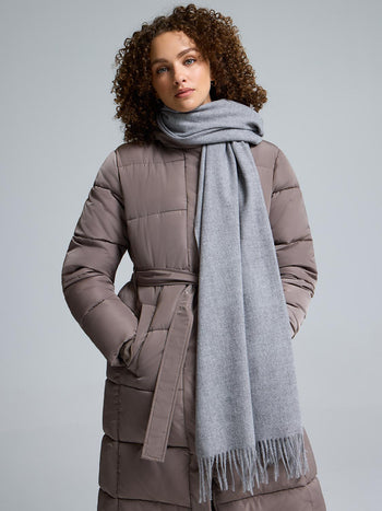 Soft Brushed Scarf Grey