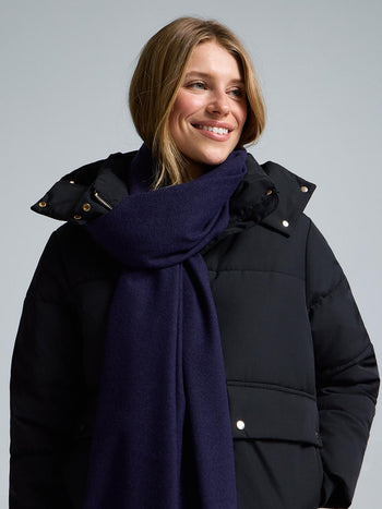 Soft Brushed Scarf Plum
