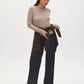 Long Sleeve Crew Neck Jersey Top