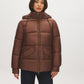 Mid-Length Hooded Quilted Puffer
