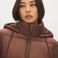 Mid-Length Hooded Quilted Puffer