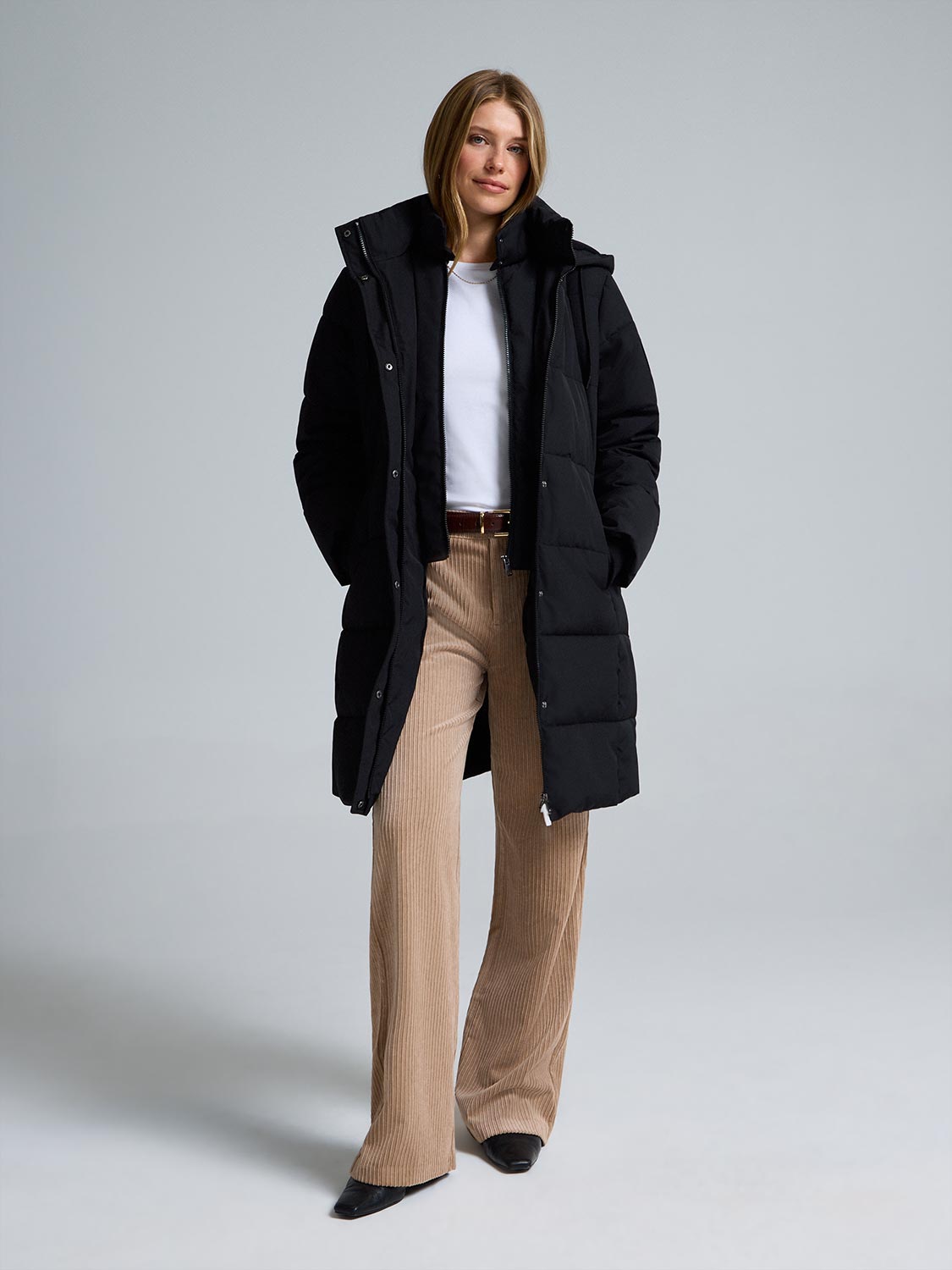 shiun シウン SOFT BRUSHED PUFFER JACKET M shiun シウン SOFT