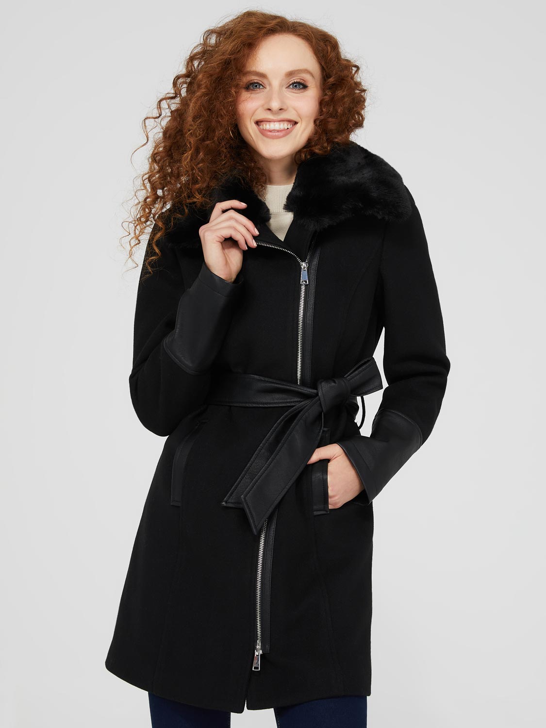 High Collar Coat