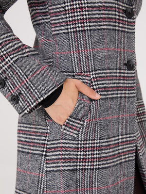 Manteau 3/4 à simple boutonnage Multi