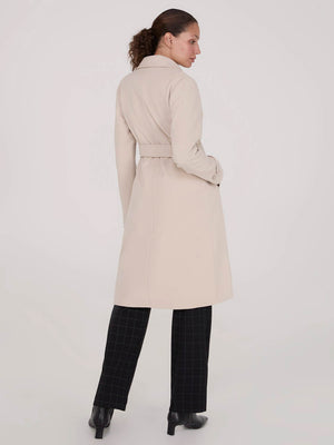 Manteau portefeuille en fausse laine Makeup