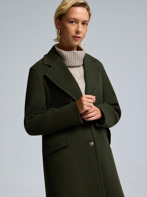Single-Breasted Car Coat