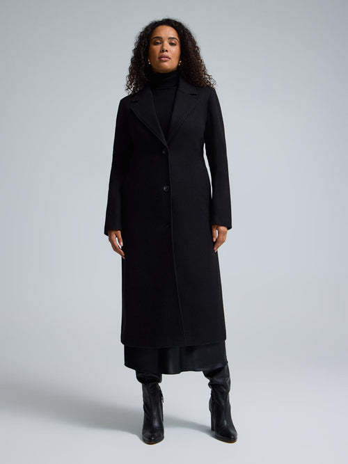 Long Single-Breasted Coat