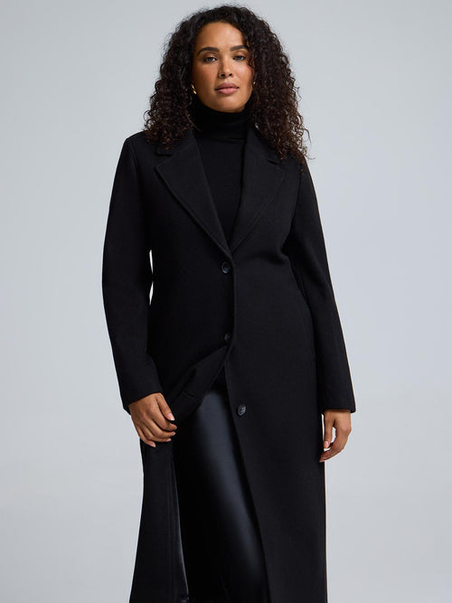 Long Single-Breasted Coat