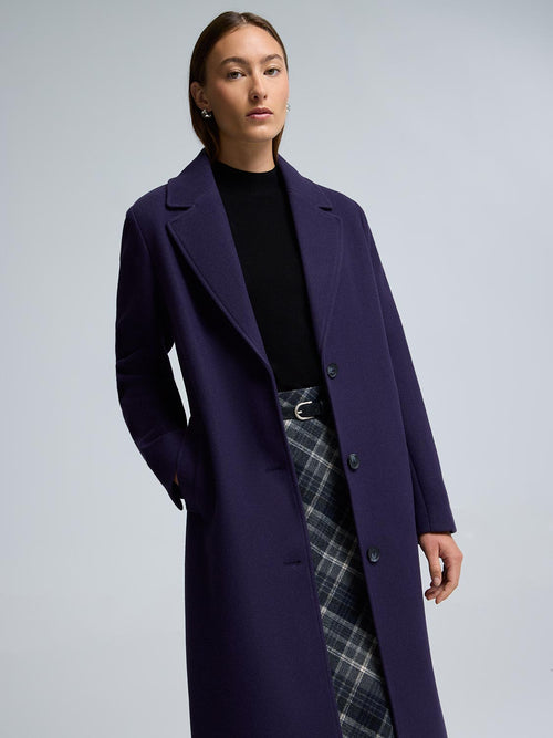 Long Single-Breasted Coat