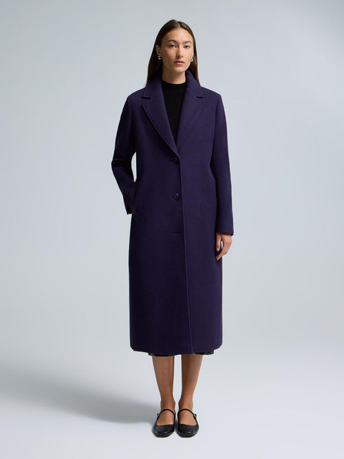 Long Single-Breasted Coat