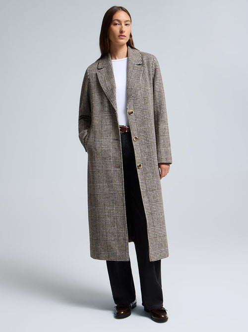 Long Single-Breasted Coat