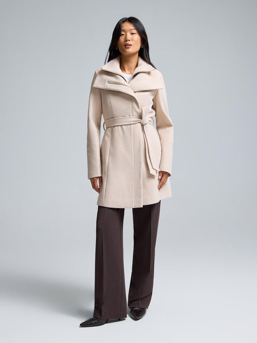 Double-Collar-Faux-Wool-Coat