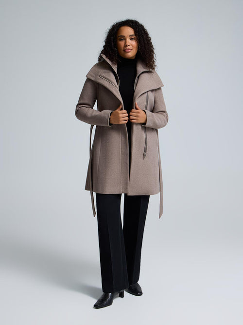 Double-Collar-Faux-Wool-Coat