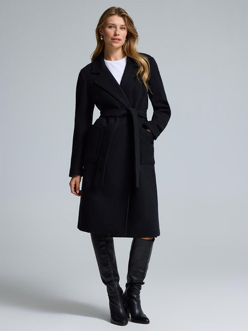 Belted Wrap Coat