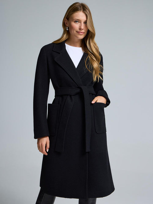 Belted Wrap Coat