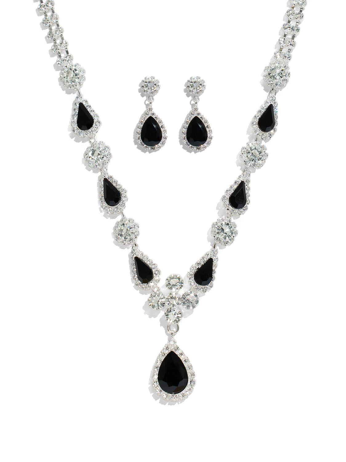 2-Piece Gem Jewelry Set