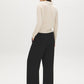 Pointelle Collared Sweater