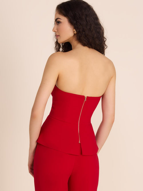 Sweetheart Peplum Top