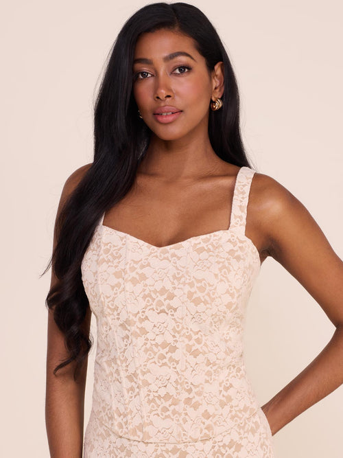 Lace Bustier Corset Top